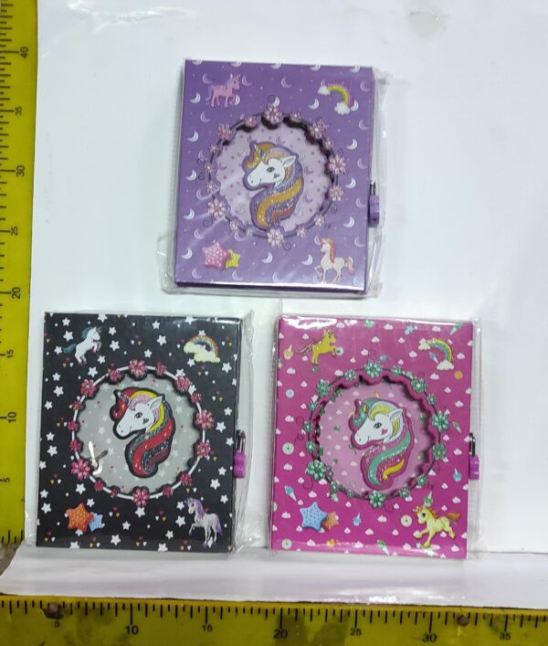 LIBRO DIARIO UNICORNIO 14 X 17 ART 1708          3690.00 $                  25-11-24