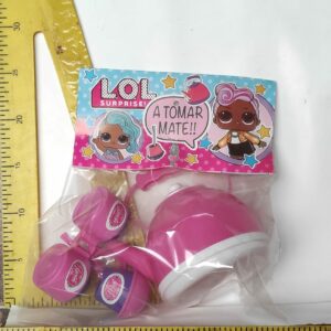 SET MATE PAVA GDE ACRIL VIOLETA ROSA 13-12-24   3250.00 $