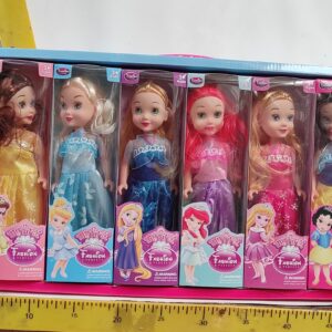 MUñECA PRINCESAS 29 CM GORDITA X 6 EXCIBI  11-11-24     3590.00$
