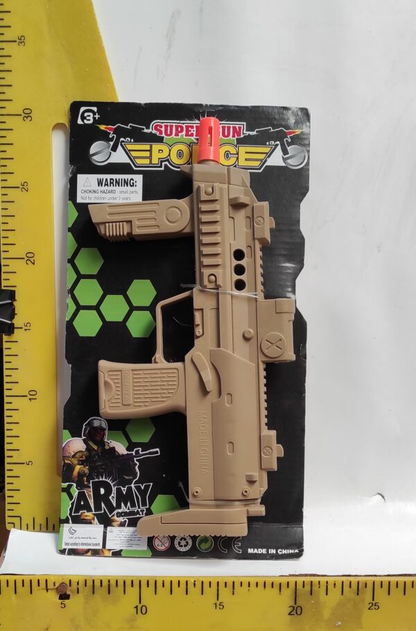 AMETRALLADORA MARRON MILITAR ART 1023-73  4-11-24