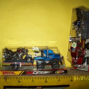 CAMION-CON-TRAILER-MOTO-BURBUJA-ART-55926-   3850.00$