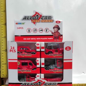 CAMIONCITO BOMBERO COLECCION METAL 3-11-24