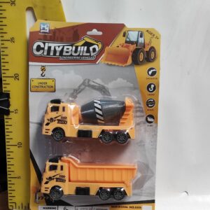 CAMION CONSTRUC X 2 BLISTER ART 669-A1    6-11-24