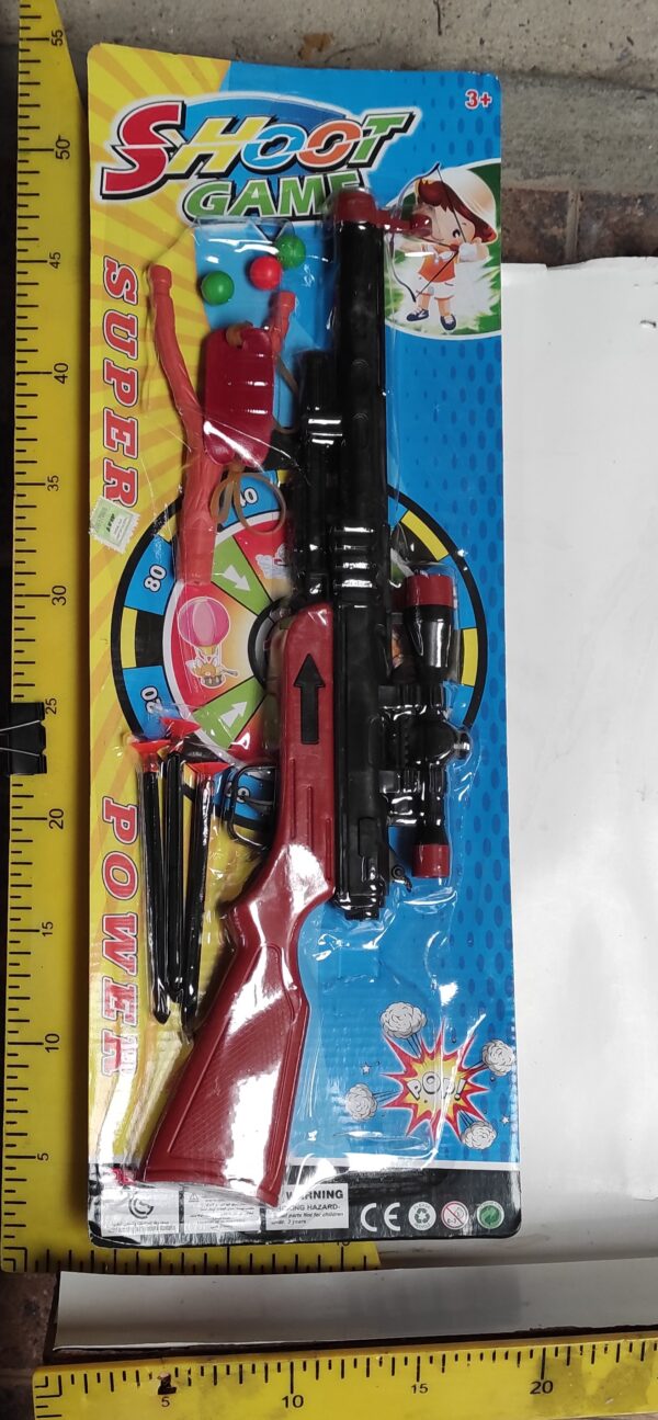 RIFLE CON DARDO Y GOMERA ART 2050-7      3950.00 $           25-11-24