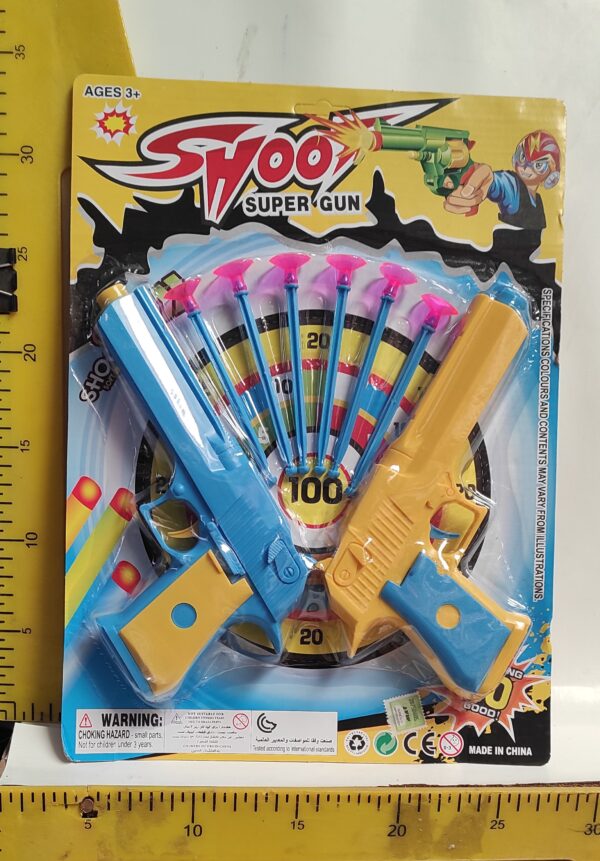 PISTOLA X 2 LANZA DARDO     8-12-24        3100.00 $