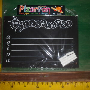 PIZARRON MINI MADERA NEGRO    1300.00$   12-11-24