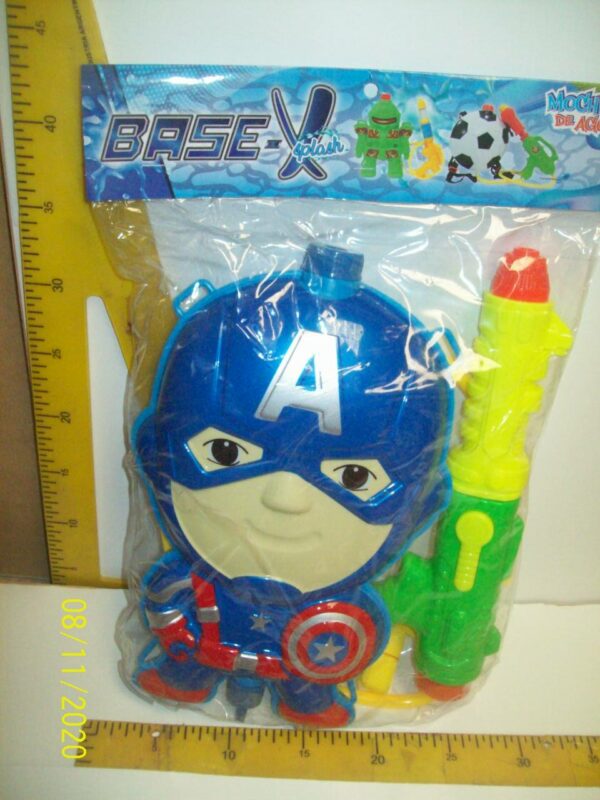 PISTOLA AGUA MOCHILA CAP AMERICA  160123