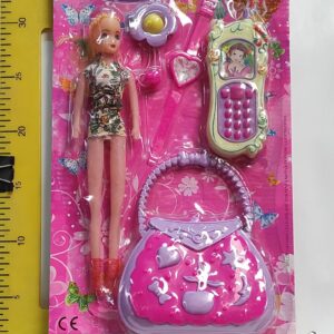 BLISTER MUñECA CON CARTERITA 4082 4-10-24