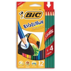 LAPIZ BIC X 12 LARGO +4 FRAFITO      8-2-25