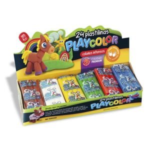 PLASTILINA X 24 PLAYCOLOR     7-1-25