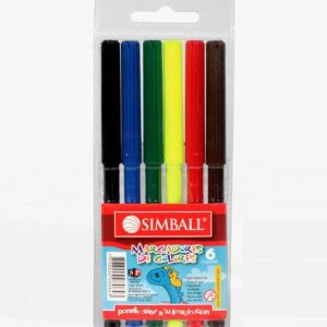 FIBRAS X 6 SIMBAL COLORES 2-1-25