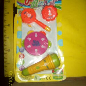 SET MUSICAL SONAJEROS X 4 PIEZAS 1004-2    4220.00 $           29-11-24