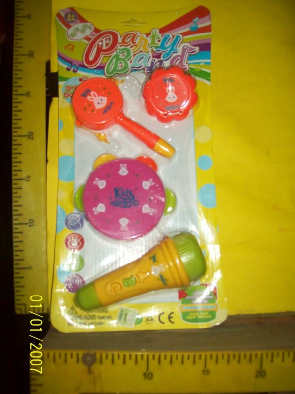 SET MUSICAL SONAJEROS X 4 PIEZAS 1004-2    4220.00 $           29-11-24