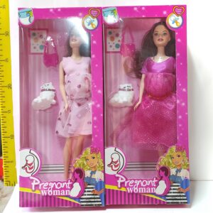 MUñECA FLACA ENBARASADA CON HIJO  J14    5700.00$