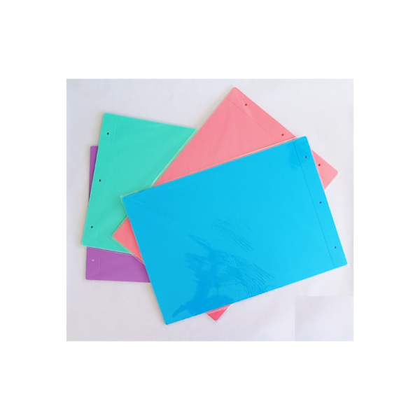 CARPETA DIBUJO N6     2 TAPAS COLORES PVC LAMA      5-2-25