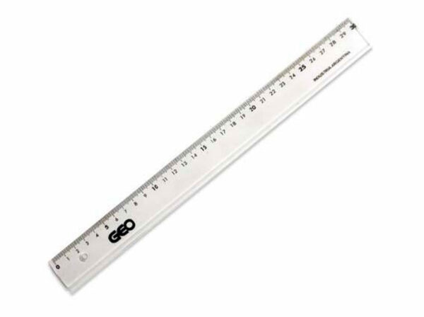 REGLA 30 CM EN TIRA X 12        5-1-25