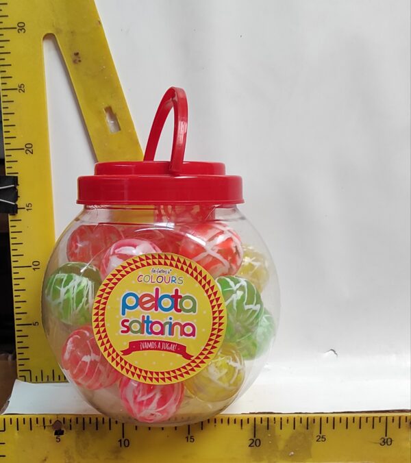 PELOTAS SALTARINAS MULTICOLORES X 1 X 24   1290.00 $