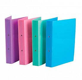 CARPETA 2X40 A4 PVC PASTEL LAMA     3-2-25