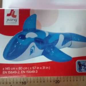BALLENA INFLABLE   145 X 80  ART 37215    7-11-24
