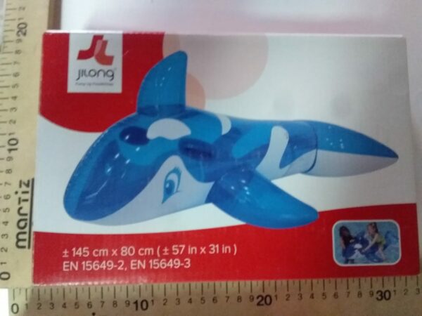 BALLENA INFLABLE   145 X 80  ART 37215    7-11-24