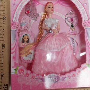 MUñECA FLACA T/BARBI CON VESTIDO ART BRIDE    8500.00$