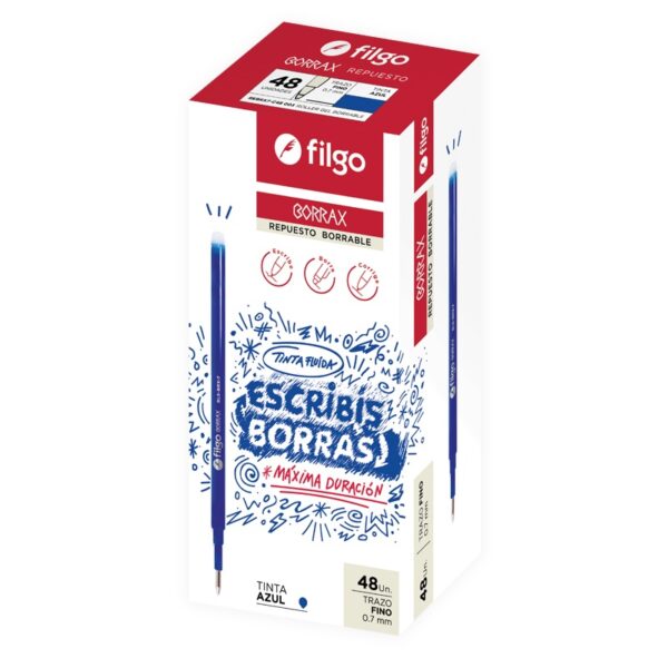CARTUCHO BORRABLE FILGO CORTA CLAS    6-9-25