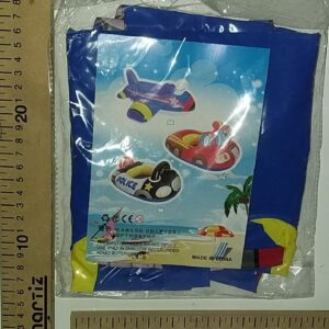 INFLABLE BOTE    AVION AUTO RESCATE 78 CM  POLICIA 7-11-24