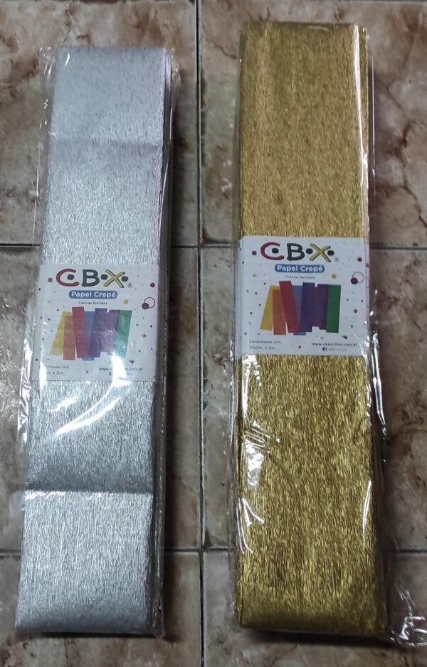 CREPE METALIZADO DORADO PLATEADO 9-10-24       720.00 $