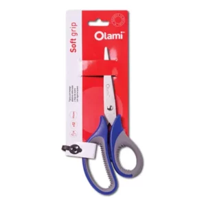 TIJERA OLAMI MANGO GOMA 19.4 CM      17-6-25