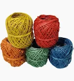 HILO SISAL COLOR GRUESO X 10 ART 124     10-9-25