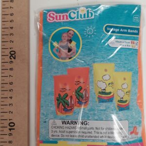 BRASITO INFLABLE ESTAMPADO AMARILLO NARANJA ART 32272  15X 30    2550.00   $7-11-24