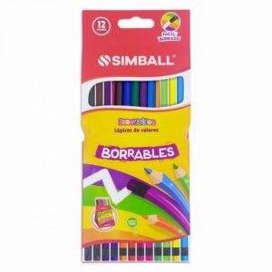 LAPIZ X 12 COLORES INNOVATION BORRABLE    10-9-25
