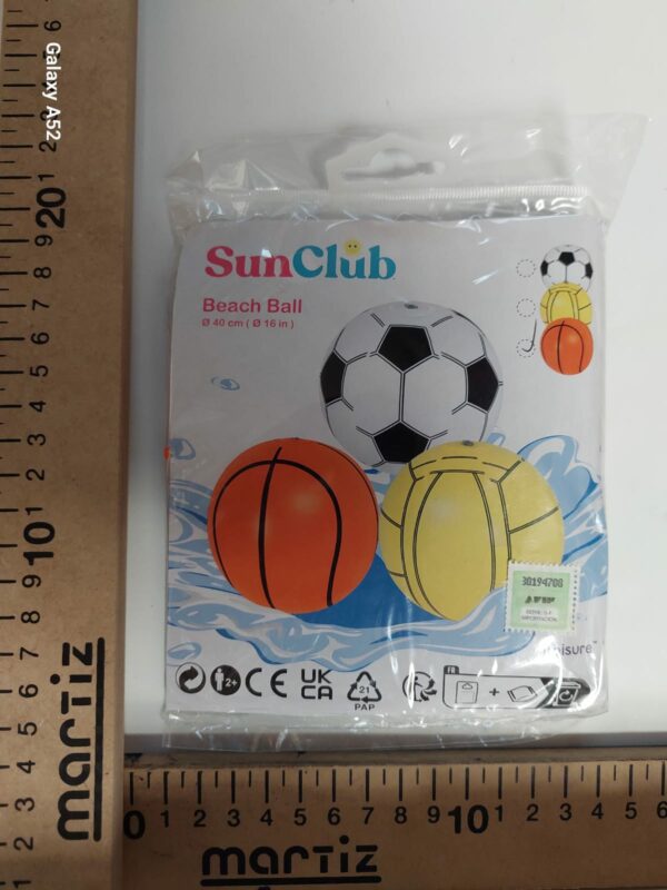 INFLABLE PELOTA 3 MODELOS BASQ FULBOL ART 66018        1750.00 $                          7-11-24