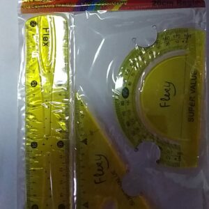 SET GEOMETRIA FLEXIBLE X 20 CM IBI     1-2-25
