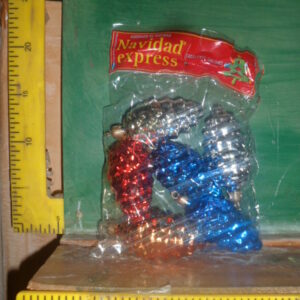 ADORNO NAVIDAD PIñA  X 6     9CM       2900.00 $      23-11-24