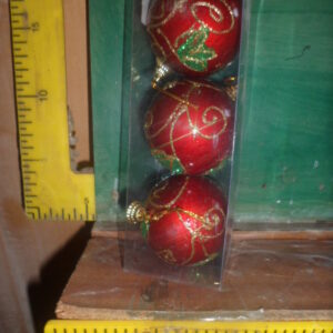 ADORNO GLOBO X 3 ROJO DEC 0110        1550.00 $      20-11-24