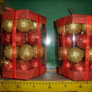 GLOBO N5 X24   METAL GLITTER SATINADO  CAJA EXAG,   7900.00 $