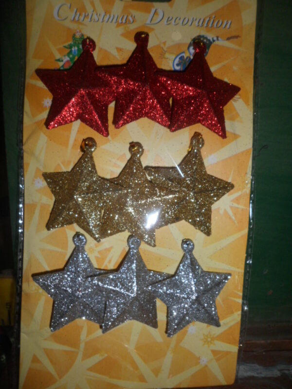 ADORNO ESTRELLA X 9       5 CM ART 16073      1550.00 $   29-11-24