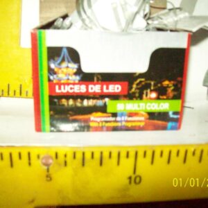 LUZ LED X 50 L COLOR  ECO       CABLE/BCO      1800.00 $         15-11-24
