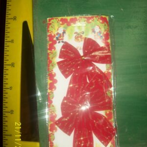 MOñOS X 2 ROJO DEC 10 CM ART 1653        690.00 $   17-11-24