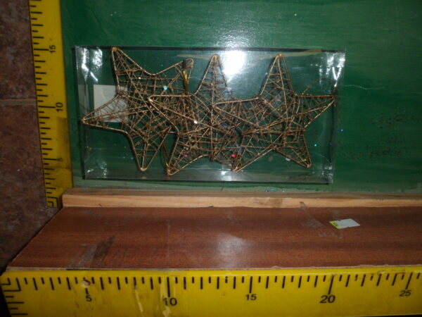ADORNO ESTRELLA METAL X 3 CAJA 90365    2100.00 $