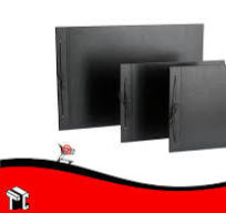 CARPETA FIBRA DIBUJO NEGRA N5 F.CAP     5-2-25