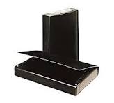 CAJA FIBRA NEGRA 3 CM      8-4-25