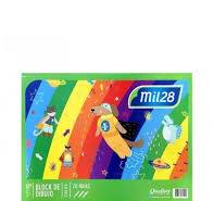 BLOCK DIBUJO N5 COLOR MIL 28      7-1-25