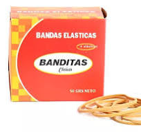 BANDAS ELASTICAS BOLSA X 50       20-4-25