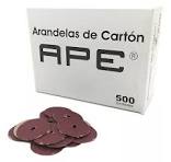 ARANDELAS DE CARTON X 500 UNID     22-4-25