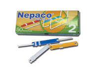 BROCHE NEPACO PLASTICO X 50    10-1-25