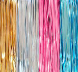CORTINA METALIZADA MIX MULTICOLOR 1X2 MT    15-5-25