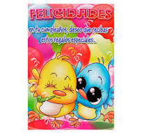TARJETA TRIPLE C/ SOBRE 1-1-25