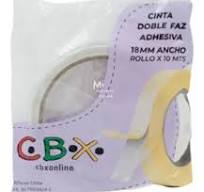 CINTA DOBLE BIFASS CBX 18 MM X 10MT    8-2-25